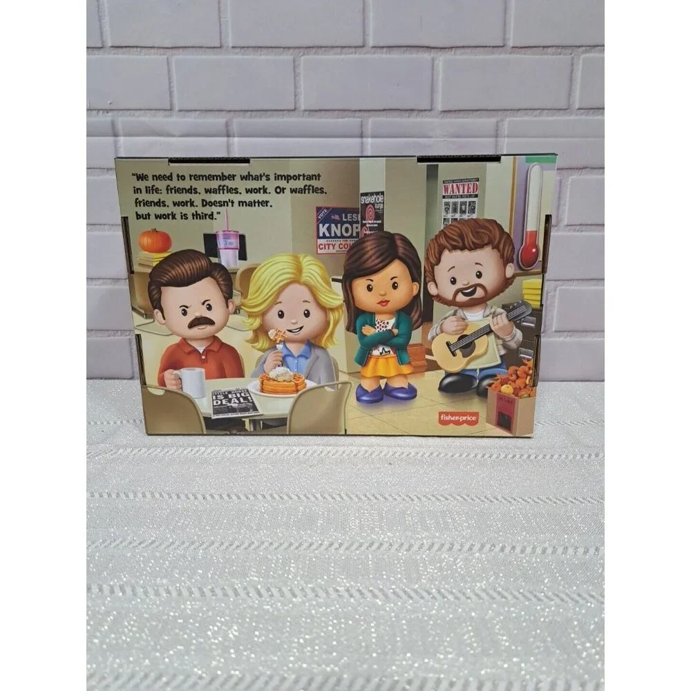 Fisher-Price Little People Collector Parks and Recreation‎ Character Set, New